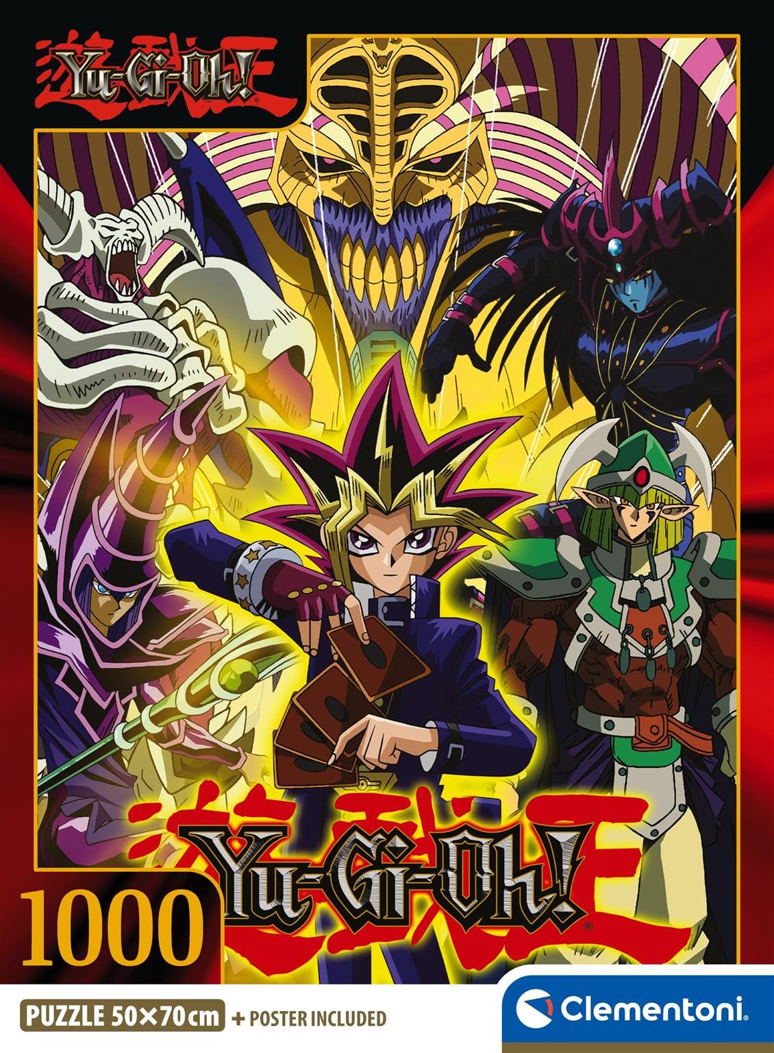 Amazon.co.jp: Clementoni ジグソーパズル 1000ピース 遊戯王 大人用